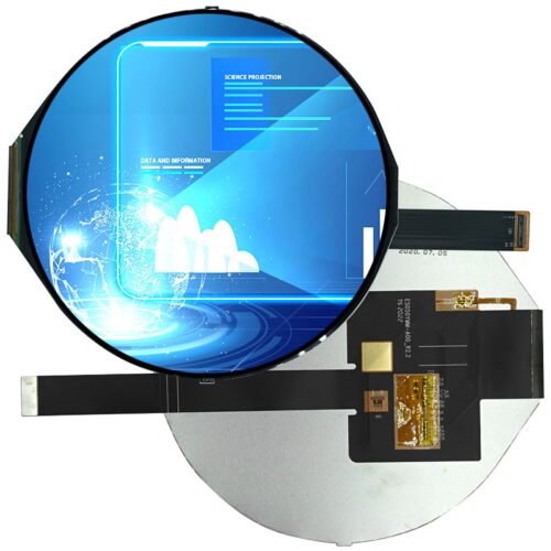 5-inch Round TFT LCD Display - 1080*1080 Resolution Touchscreen