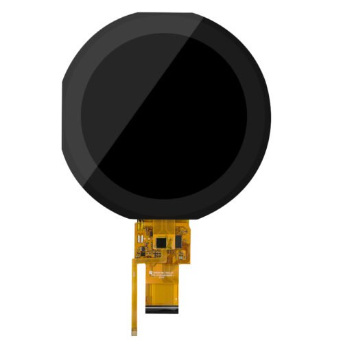 4-дюймовый круглый сенсорный TFT LCD дисплей - разрешение 720*720, яркость 300 кд/м², интерфейс RGB