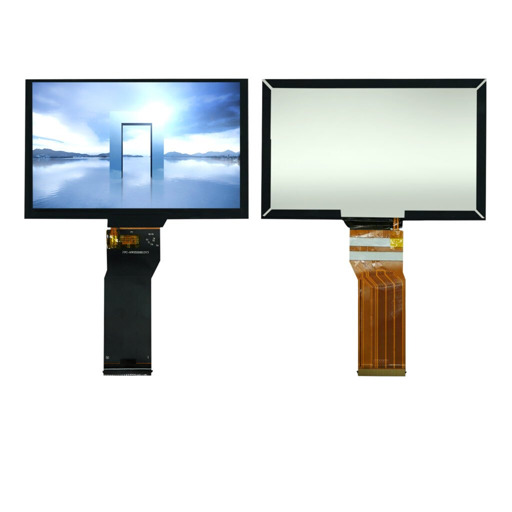 5 inch Round TFT LCD Display – 800*480, RGB Interface
