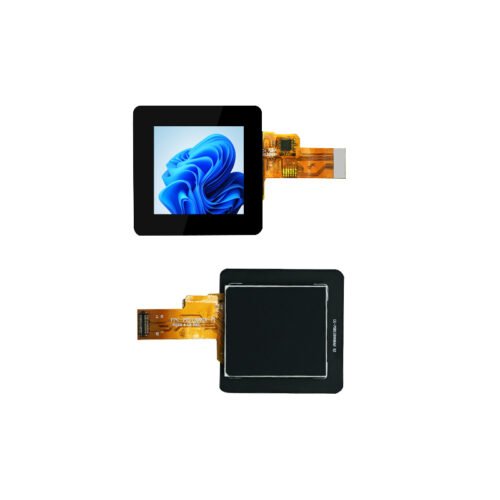 Ecrã LCD TFT quadrado de 1,3 polegadas - Ecrã tátil capacitivo, interface MIPI
