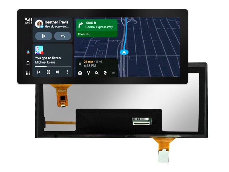 12.3 inch Automotive LCD Display- Touch Screen, 1920*720 TFT LCD Display for Car