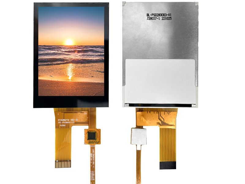 2.8-inch IPS TFT LCD Display - 240*320 Resolution, with CTP