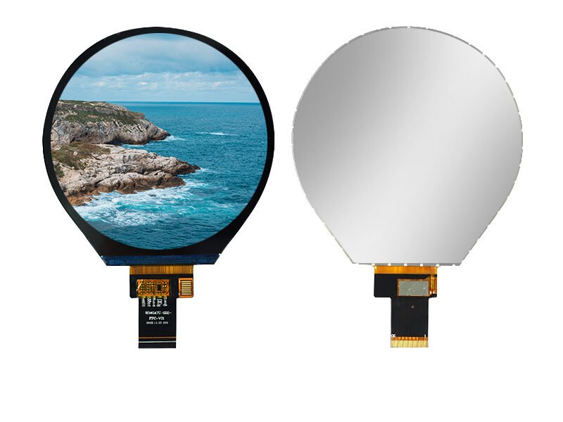 3.4-inch Round LCD Display - 800*800 Resolution, MIPI Interface