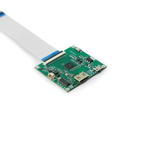 5 inch Round TFT LCD Display - 1080*1080 Resolution, 350nit Brightness