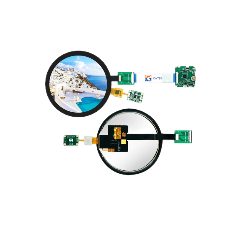 5 inch Round TFT LCD Display - 1080*1080 Resolution, 350nit Brightness