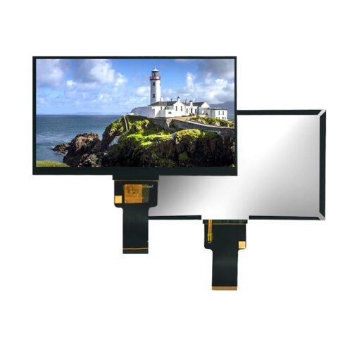 Écran LCD TFT haute luminosité de 6,75 pouces - Luminosité de 1000nit, résolution de 1024*600, interface LVDS
