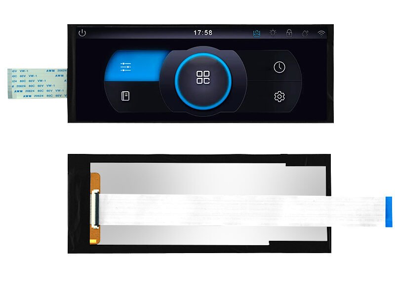 6.8 inch Bar TFT LCD Display, 480*1280 LCD Panel for Microwave Oven