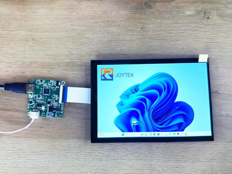 7-Inch Capacitive Touch Display - 1024x600 Resolution, with HMI Motherboard