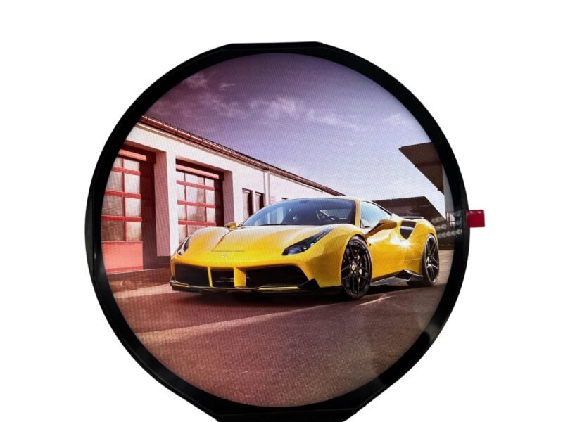 7-Inch Round TFT LCD Display, 1080×1080 Resolution, High-Brightness, LVDS Interface