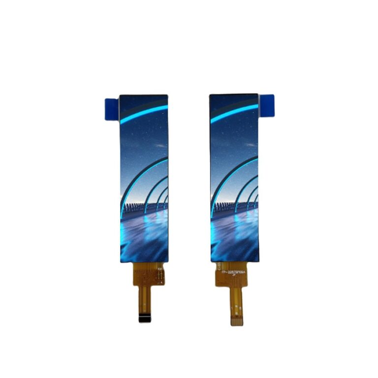 2.25-inch TFT Bar LCD Screen - 76*284 Resolution, SPI Interface, 600 Cd/m² Brightness