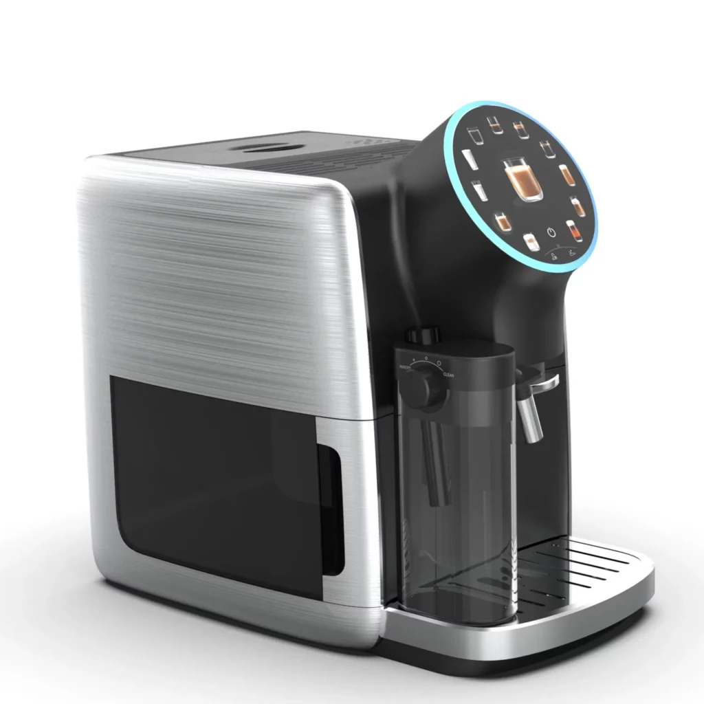Integrating a 4-Inch Round LCD into Smart Coffee Machines