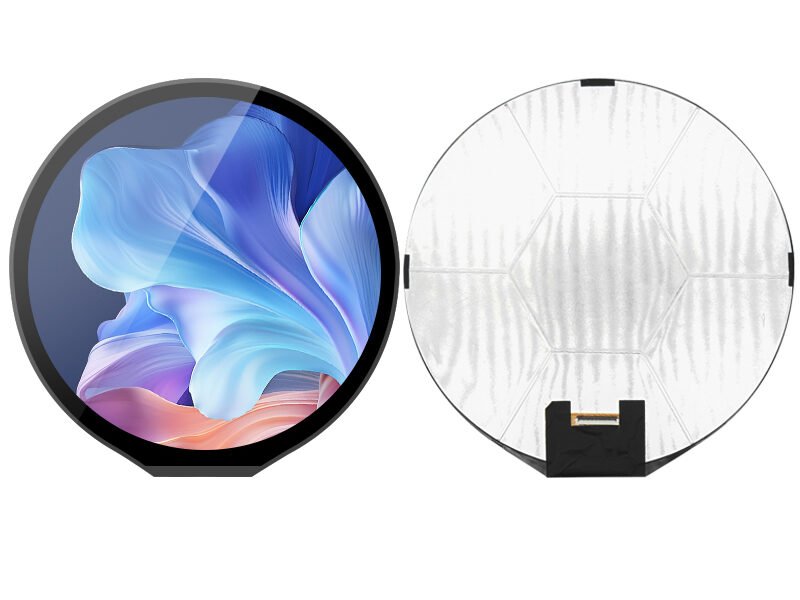 8-Inch Round LCD Display – High Resolution 1080*1080, MIPI Interface