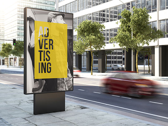 Advertisement Display Screen