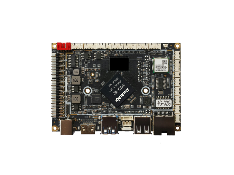 Rockchip RK3568 Quad-core Android LCD Controller Board - Android 11.0, RS232, RS485, USB 3.0, RJ45