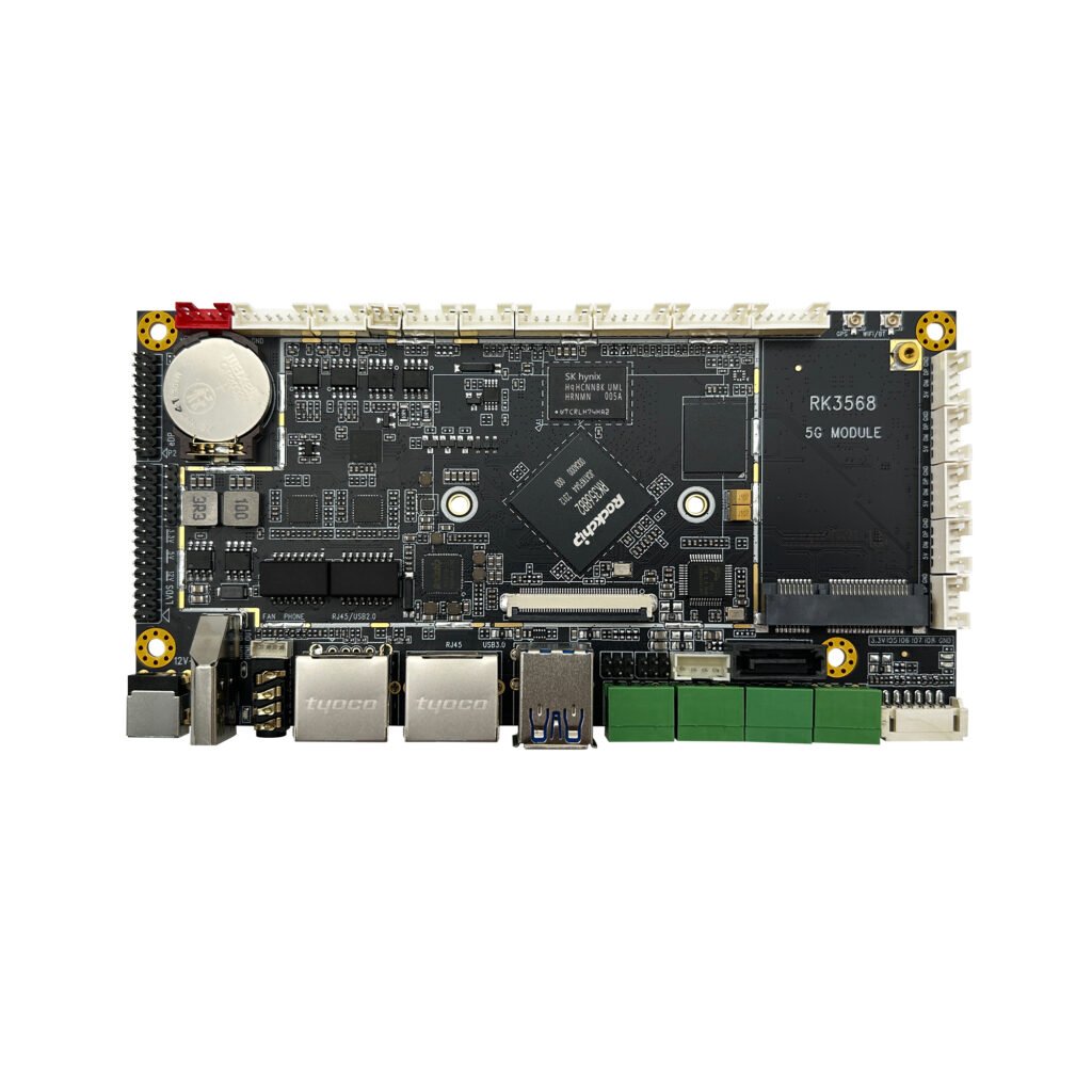 Rockchip RK3568 Quad-core Android LCD Controller Board – AI chipset, Android 11.0, USB 3.0, RJ45