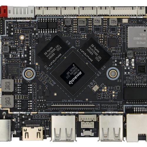 Контроллерная плата для ЖК-дисплеев на Android с восьмиядерным процессором Rockchip RK3588S – AI-чипсет 6.0 TOPS, Android 11.0, USB 3.0, RJ45