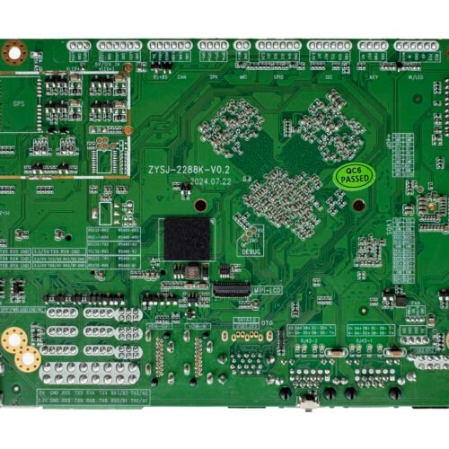 Промышленная контроллерная плата с восьмиядерным процессором Rockchip RK3588 – AI-чипсет 6.0 TOPS, WiFi, Bluetooth, USB 3.0