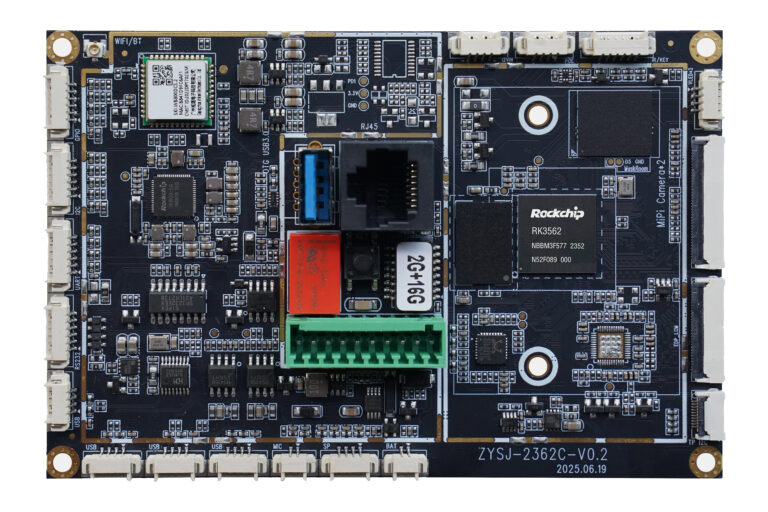 Rockchip RK3562 Quad-core Android Control Board – 6.0 TOPS AI chipset, WiFi, Bluetooth, USB 3.0