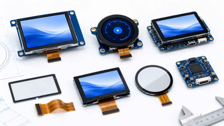 Small touchscreen display options for embedded device development.
