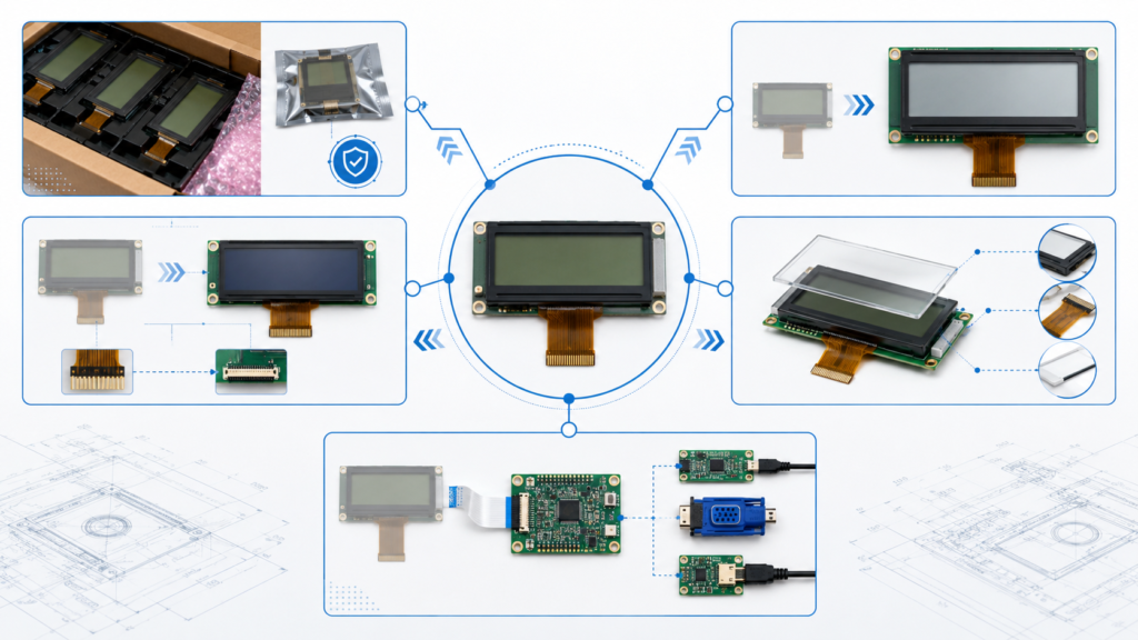 How to Replace a Discontinued TFT LCD Module Without Redesigning the Entire Product 2 Replacement paths for an obsolete industrial TFT LCD module