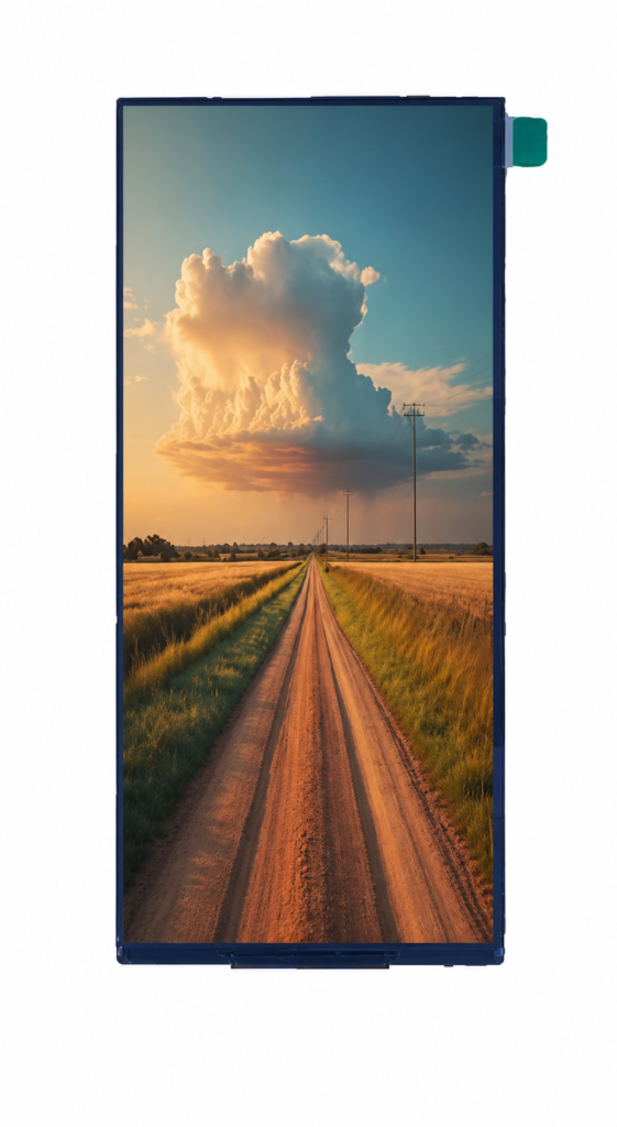 5.5-Inch TFT LCD Display, 720×1280 Resolution, 300 cd/m² Brightness, MIPI Interface, Optional CTP Touch Panel