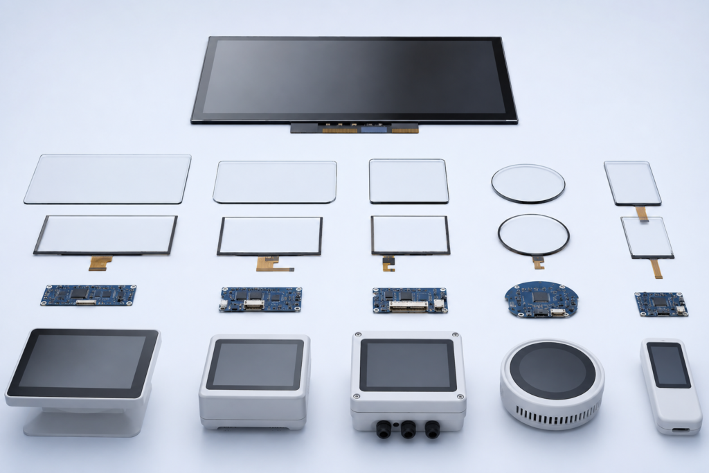 Why Top LCD Brands Often Miss the Needs of SMEs: The Paradox of Differentiation, Customization, and Scale 1 Standard display platform adapted for several differentiated equipment designs