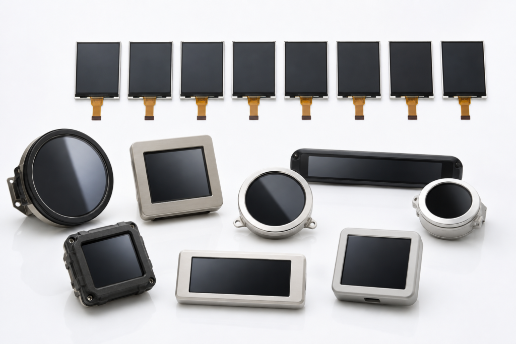 Niche Display Market Opportunities: Where Differentiation Creates New Value Beyond Standard LCDs 1 Standard LCD modules compared with differentiated display assemblies