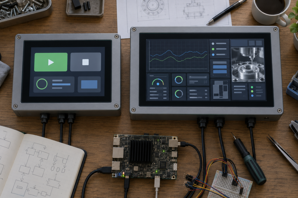 HD vs Full HD for Embedded Displays: Which Resolution Do You Need? 2 Simple and information-dense embedded display interfaces