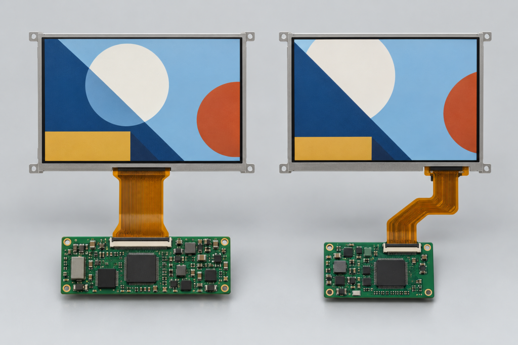 LCD Pixel Clock and Timing Guide: Why Same-Resolution TFT Displays Are Not Always Compatible 1 Two same-resolution TFT LCD modules showing different timing behavior