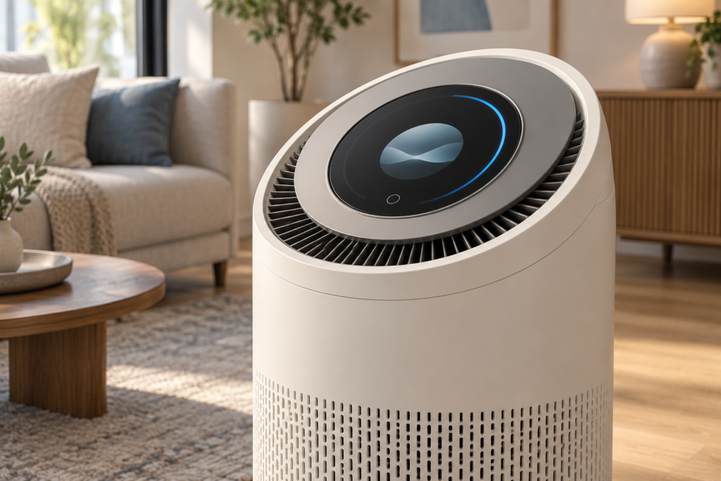 Round TFT Displays for Air Purifiers: Controls, Filter Status, and Sleep Mode